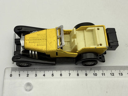 MERCEDES-BENZ SSK CABRIO VINTAGE MODEL Żółty 1:34 – zdjęcie 6