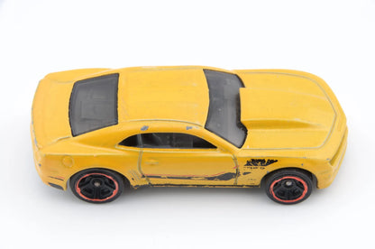 '13 Copo Camaro Hot Wheels Żółty 1:64 – zdjęcie 6