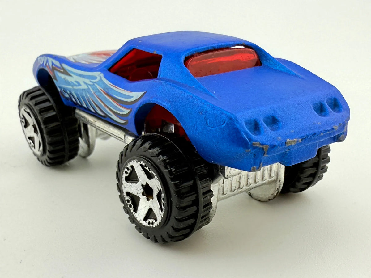 Chevrolet Corvette C3 Baja Hot Wheels Niebieski 1:64 – zdjęcie 6