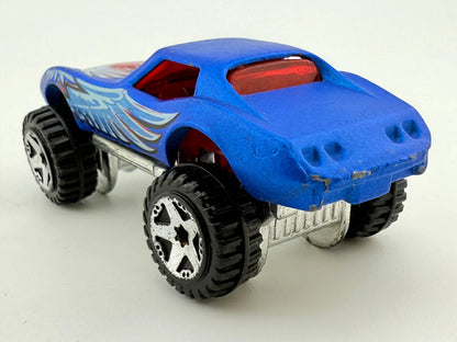 Chevrolet Corvette C3 Baja Hot Wheels Niebieski 1:64 – zdjęcie 6
