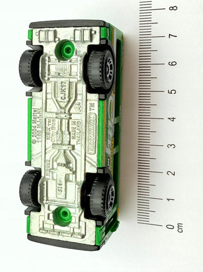 CITY BUS Matchbox 2004 Zielony 1:120 – zdjęcie 6
