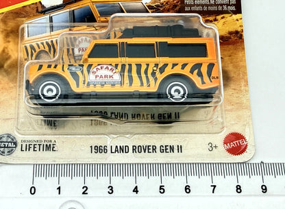 1966 LAND ROVER GEN II Matchbox 2023 Pomarańczowy 1:64 – zdjęcie 6