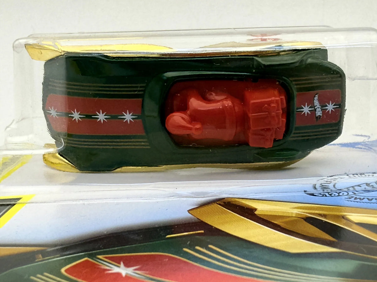 ROCKIN' SANTA SLED Experimentators Hot Wheels 2018 Złoty 1:64 – zdjęcie 6