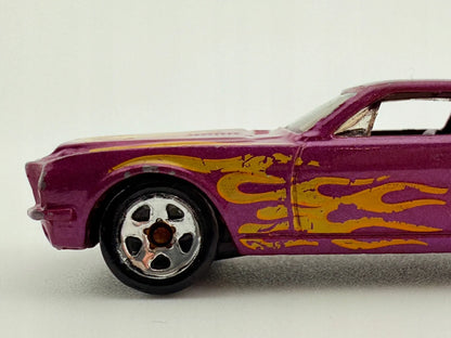 '68 Shelby Gt500 Hot Wheels 2012 Fioletowy 1:64 – zdjęcie 6