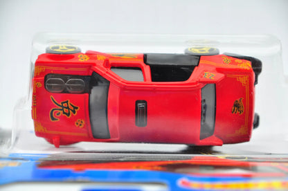 Time Attaxi Hot Wheels 2023 Czerwony 1:64 – zdjęcie 6
