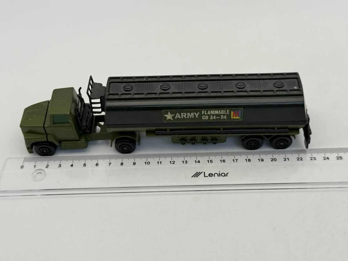 K-16 ARTICULATED TANKER Super Kings Matchbox 1973 1:43 Made in England – zdjęcie 6
