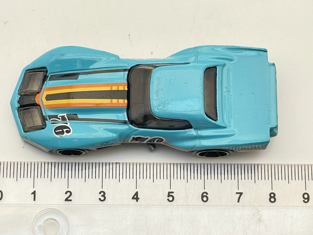 CHEVROLET CORVETTE, Hot Wheels 2012, Die cast W8304, Turkus. 1:64, Resoraki – zdjęcie 6