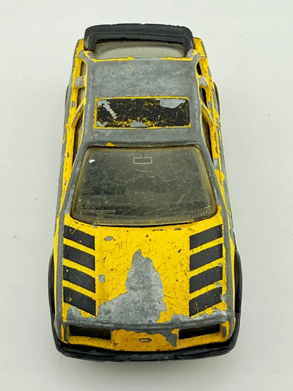 Ford Sierra Xr4I Matchbox 1983 Żółty 1:58 Made in Macau – zdjęcie 6