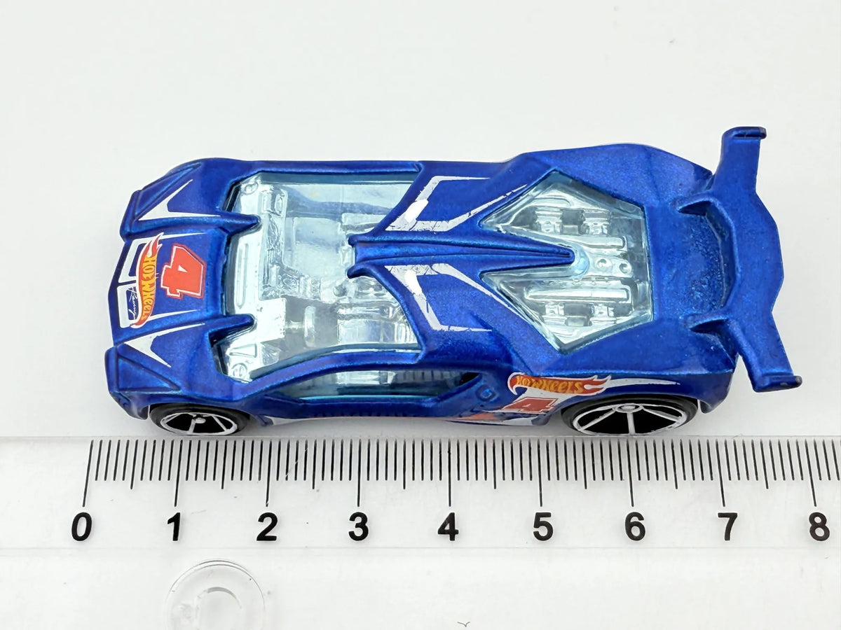 IMPAVIDO 1TM, Hot Wheels, Die cast 1185 MJ I NL, Niebieski, 1:64, Resoraki – zdjęcie 6