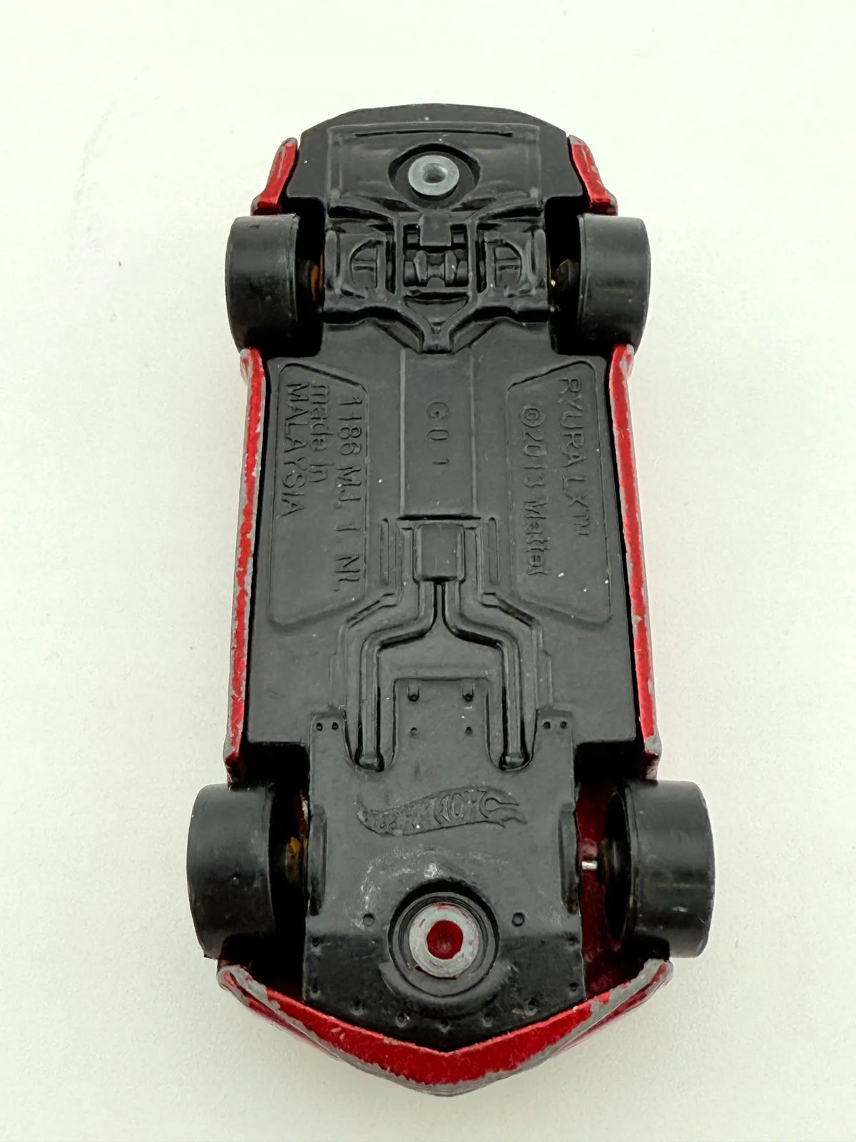Chevrolet Camaro Mainline Hot Wheels Czerwony 1:64 – zdjęcie 6