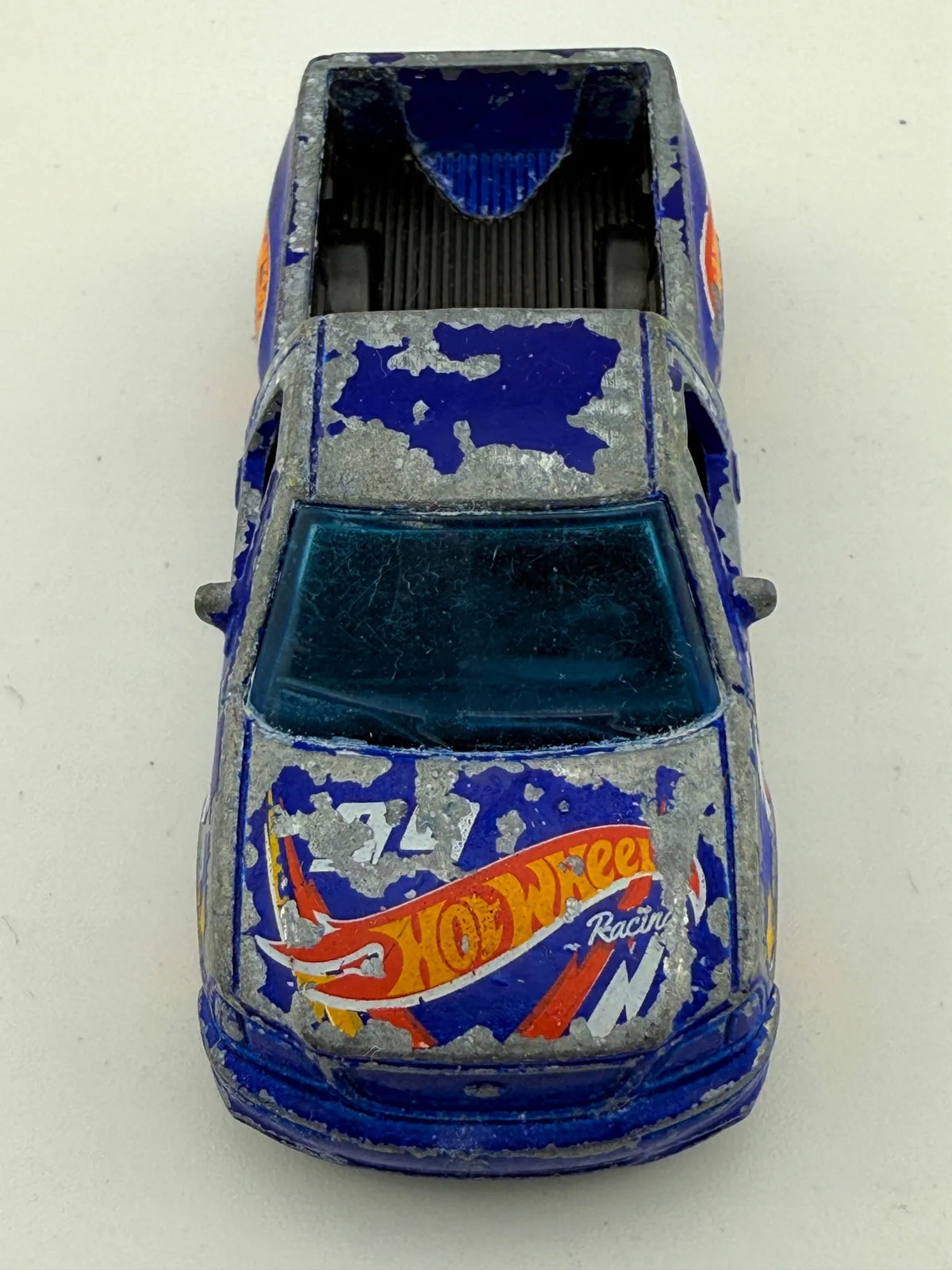 F-150 Lightning Hot Wheels 2020 Niebieski 1:64 – zdjęcie 6
