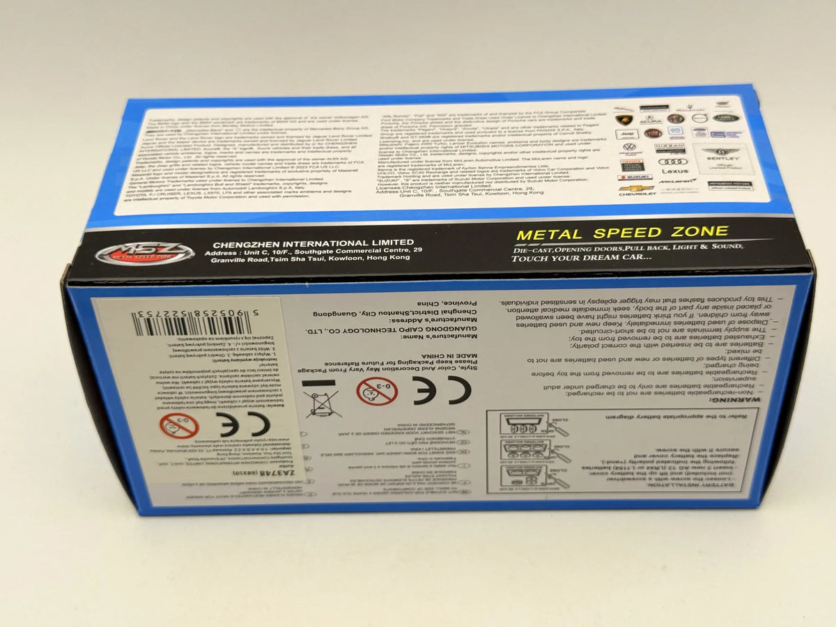 AUDI Q7 Metal Speed Zone MSZ Czerwony 1:26 – zdjęcie 6