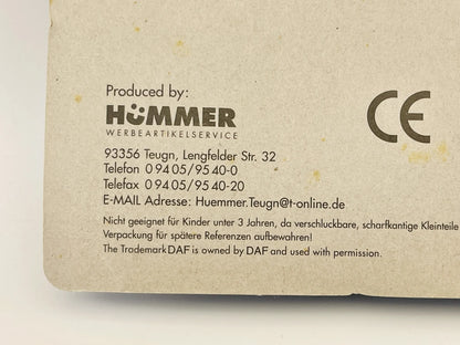 DAF 95XF Hümmer 1:87 Ciężarówka Promocyjna Franken Bräu Blister Niebieski – zdjęcie 6