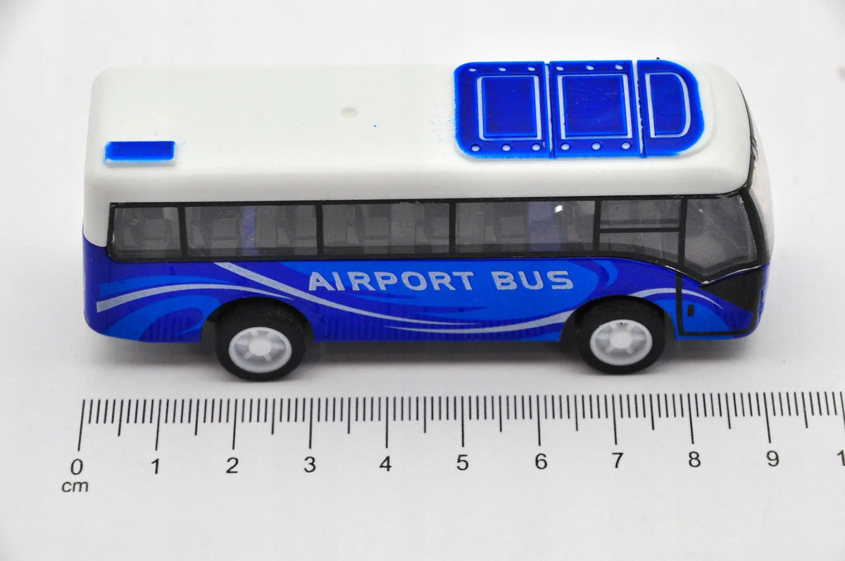 AIRPORT BUS Biało-Niebieska 1:87 – zdjęcie 6