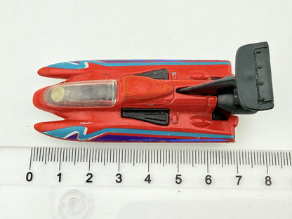 HYDROPLANE, Matchbox 1998, VINTAGE Die cast 1469BJ, Czerwony, 1:70 Resoraki – zdjęcie 6