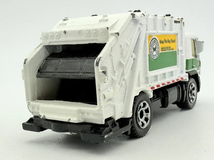 Garbage Truck Matchbox Biała 1:64 – zdjęcie 6