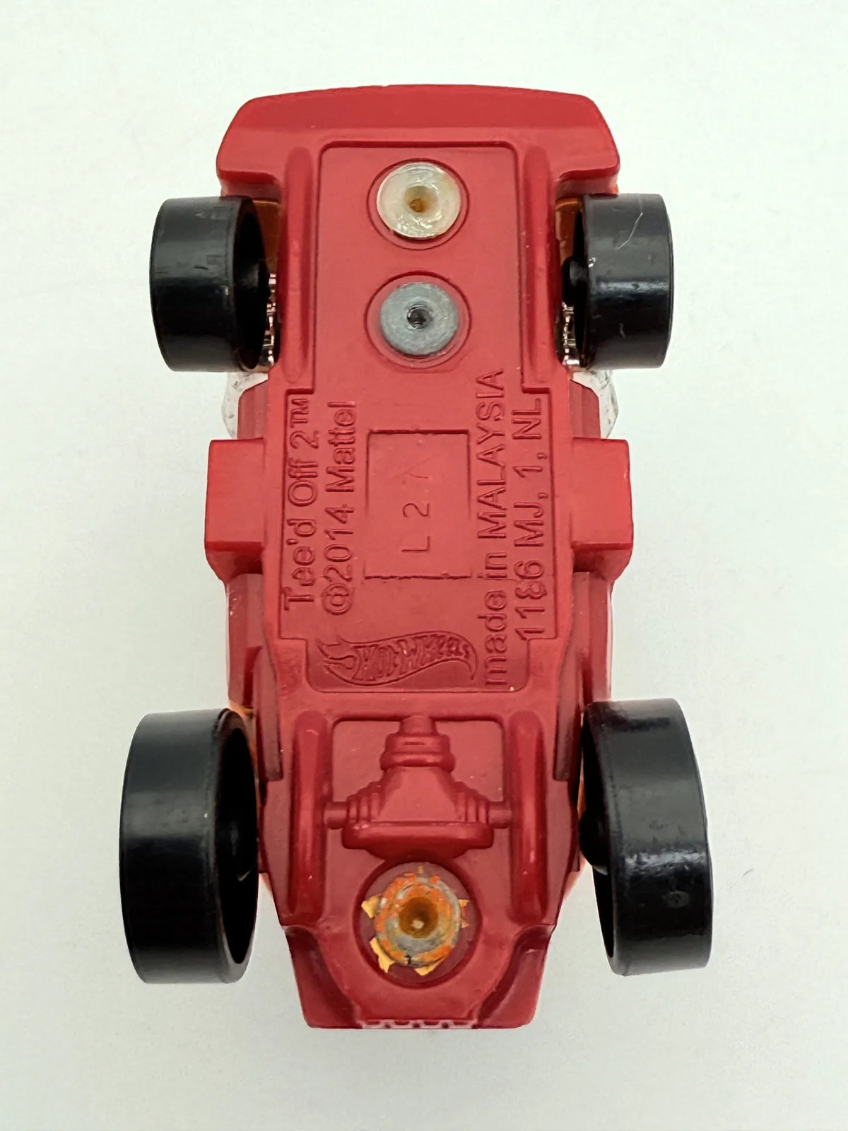 TEE'D OFF 2, Hot Wheels 2018, Die cast FJY29, Resoraki, Pomarańczowy, 1:64 – zdjęcie 7