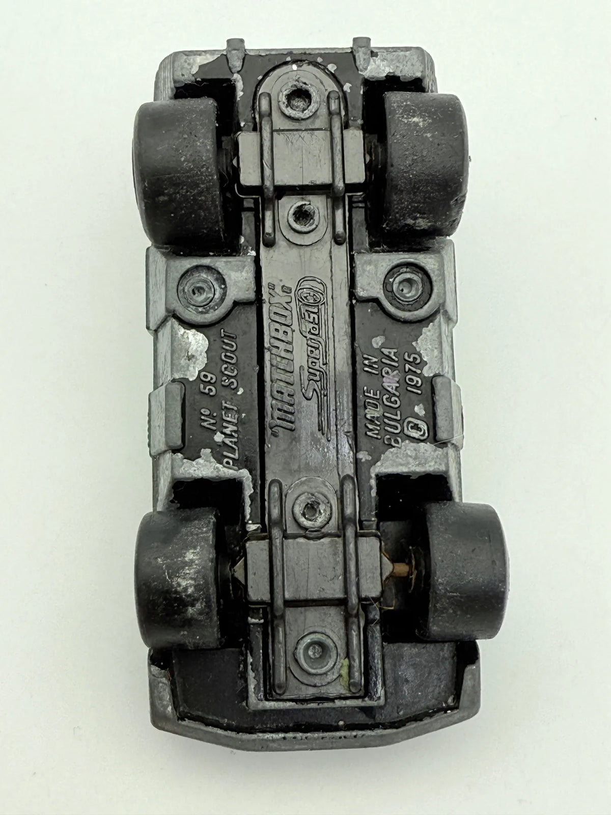 Planet Scout Matchbox 1975 Zielony 1:64 Made in Bułgaria – zdjęcie 7