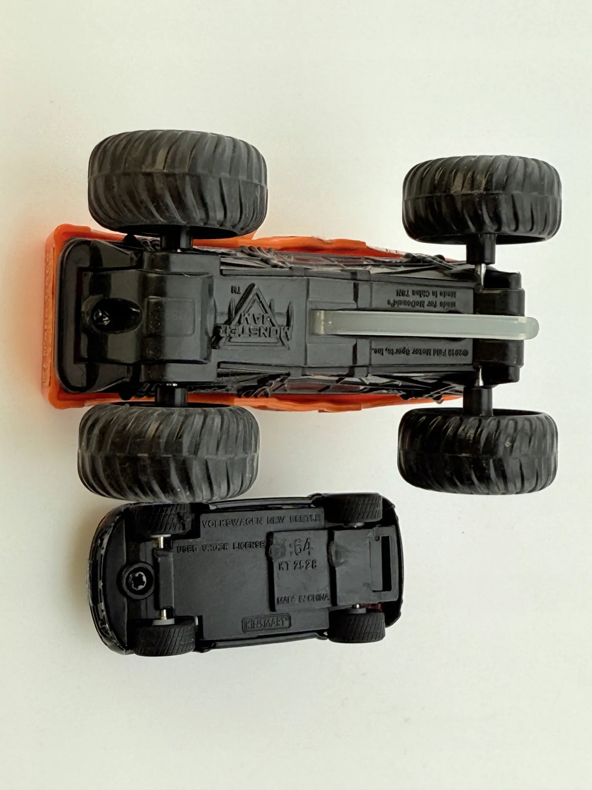 El Toro Loco Monster Jam 2019 Pomarańczowy 1:64 – zdjęcie 7