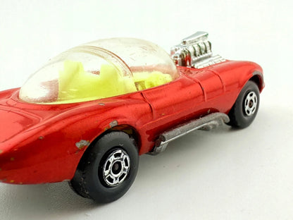 HOT ROD DRAGUAR Matchbox 1970 Czerwony 1:64 Made in England – zdjęcie 7