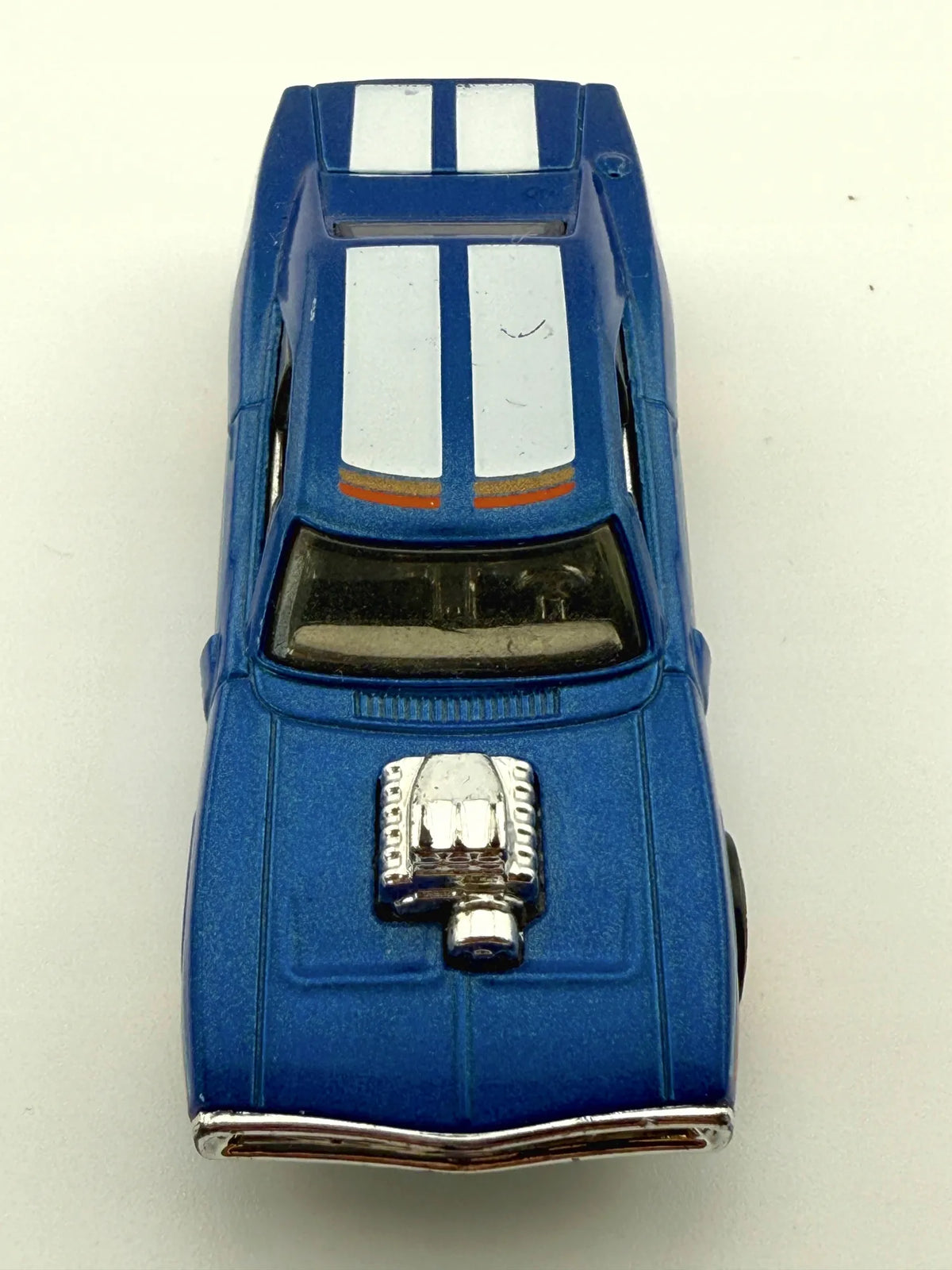 1970 Dodge Charger Hot Wheels 2010 1:64 Niebieski – zdjęcie 7