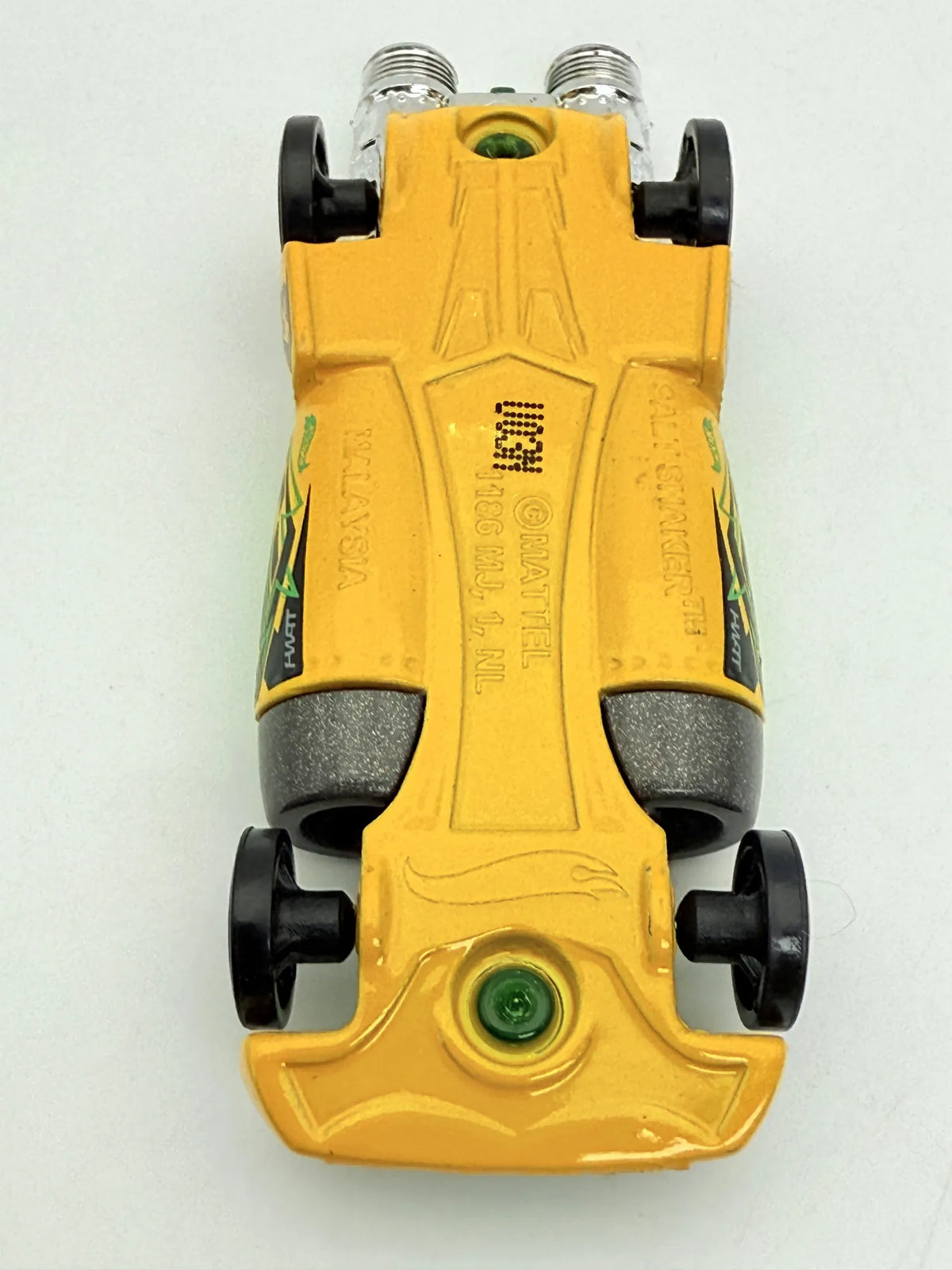 Salt Shaker Hot Wheels Zielono-Żółty 1:64 – zdjęcie 7