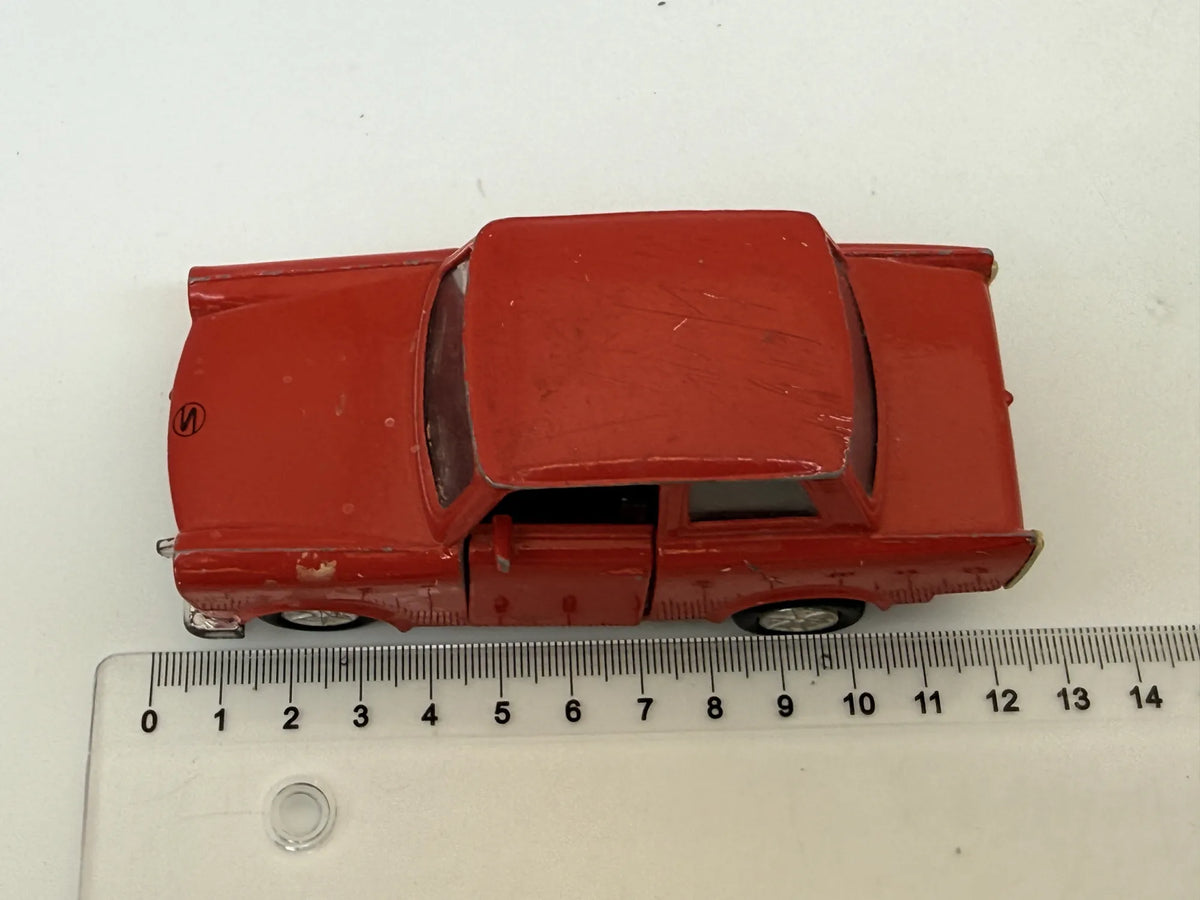 TRABANT 601, Sun Toys, Die cast SS 4725, Czerwony, 1:33, Resoraki – zdjęcie 7