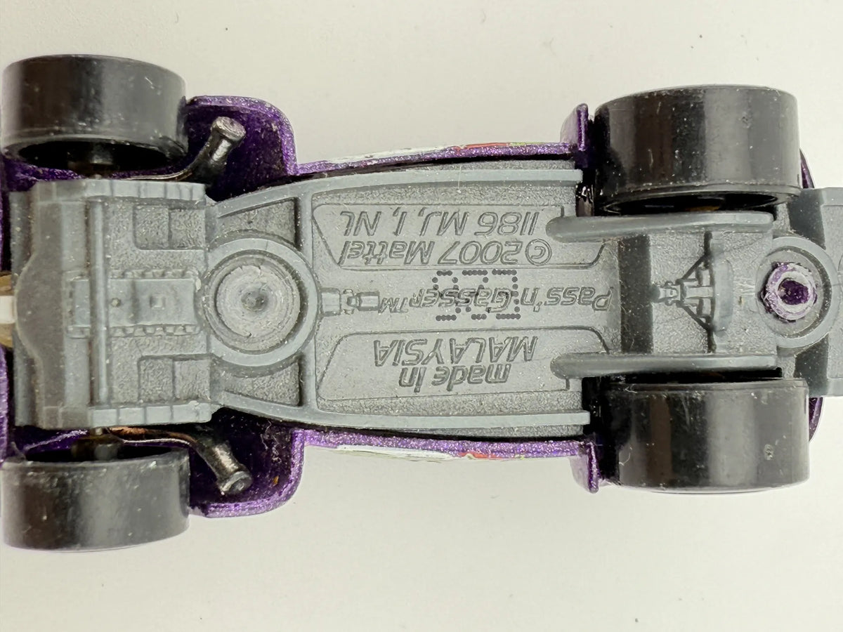 PASS'N GASSER, Hot Wheels 2007, Die cast 944, Fioletowy, 1:64, Resoraki – zdjęcie 7