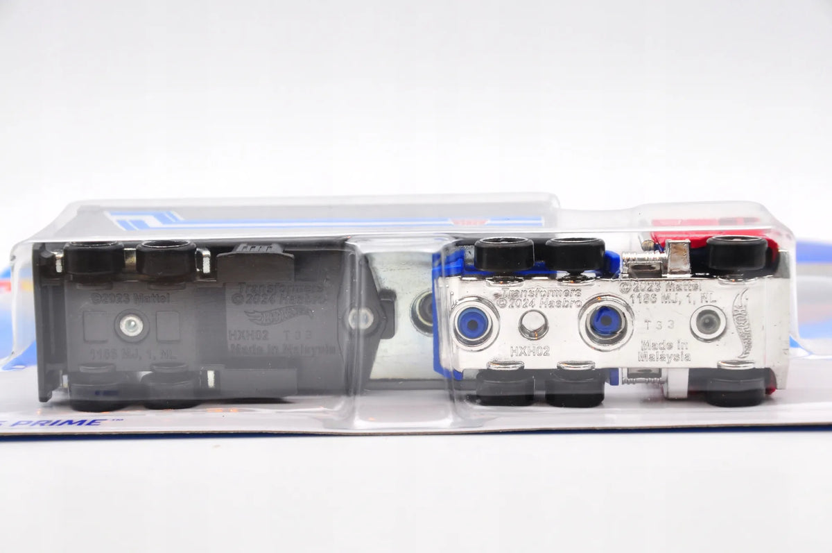OPTIMUS PRIME TRUCK, Hot Wheels 2023, Die cast HYT56 Czerwony 1:64 Resoraki – zdjęcie 7