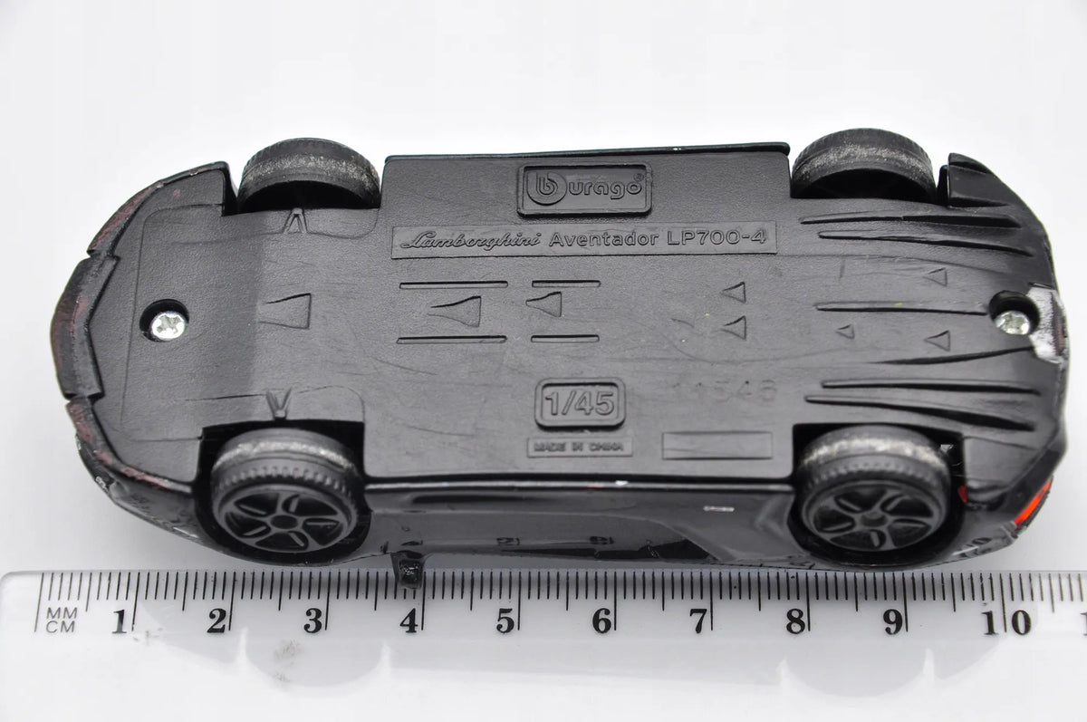 Lamborghini Aventador Lp700-4 Bburago Grafitowy 1:45 – zdjęcie 7