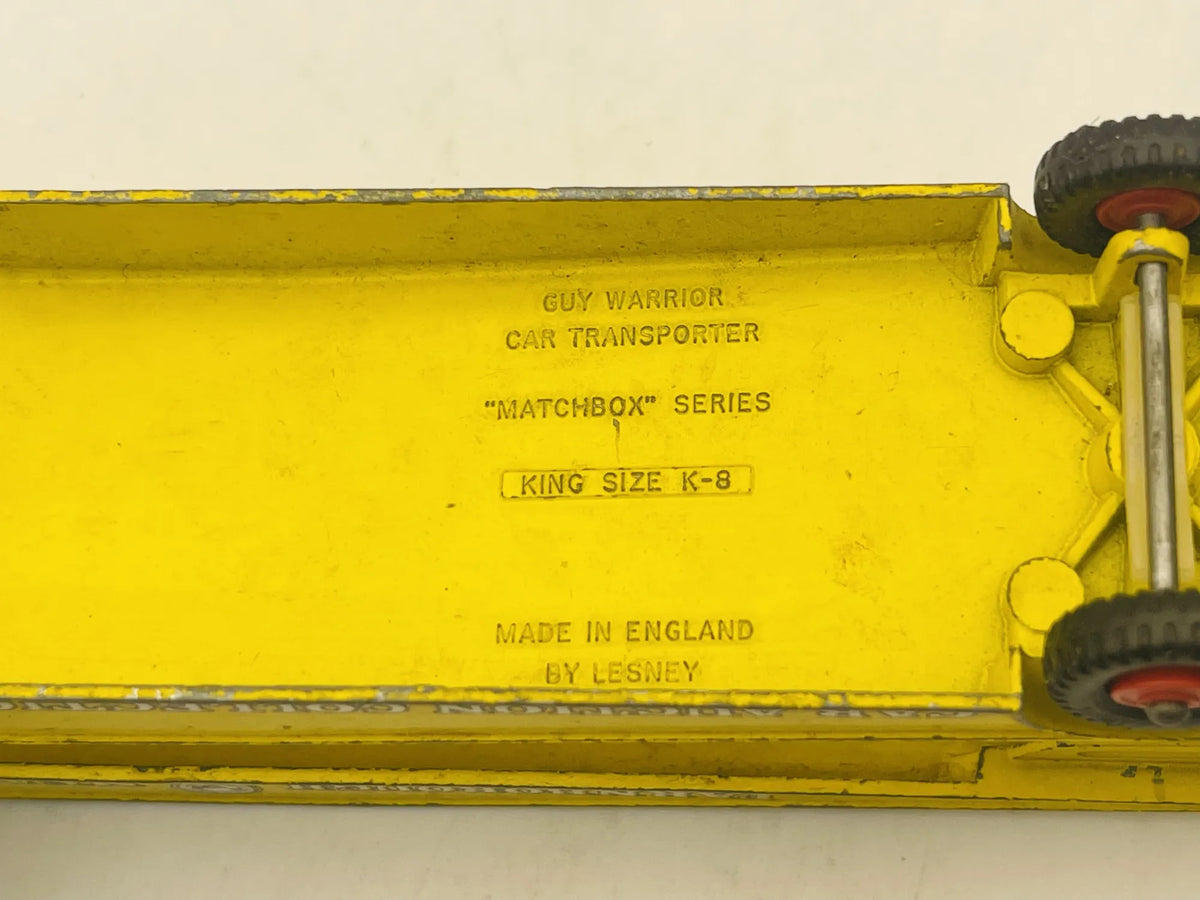 Guy Warrior Car Transporter King Size Matchbox '60 1:64 Made in England – zdjęcie 7
