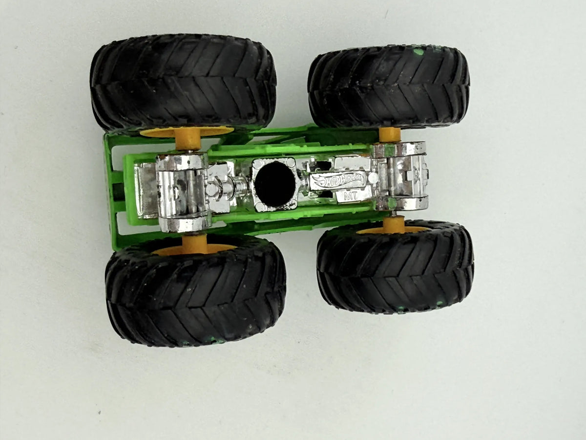 Monster Truck Hot Wheels Monsters 1:64 Monster Truck Luzak Zielony – zdjęcie 7