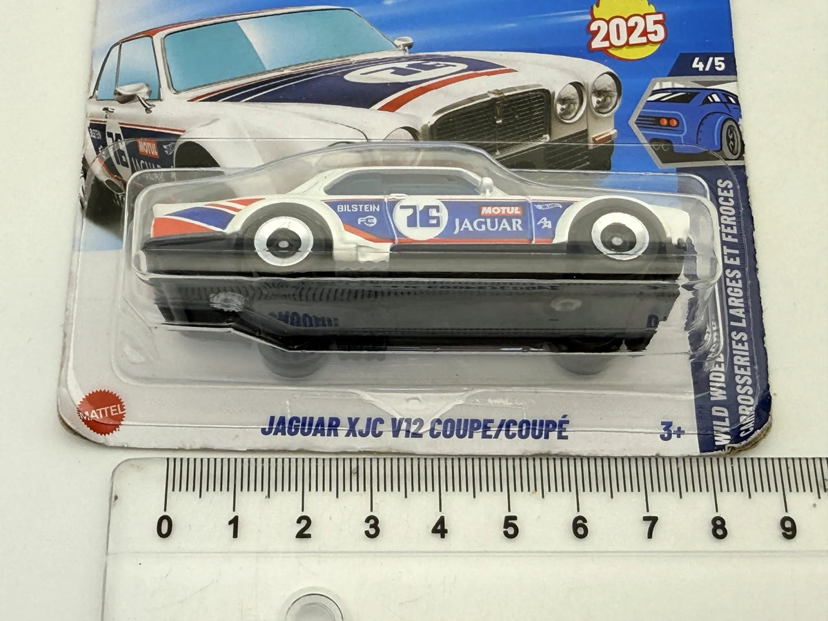 JAGUAR XJC V12 COUPE, Hot Wheels 2025, Die cast HYW54 Biały, 1:64, Resoraki – zdjęcie 7