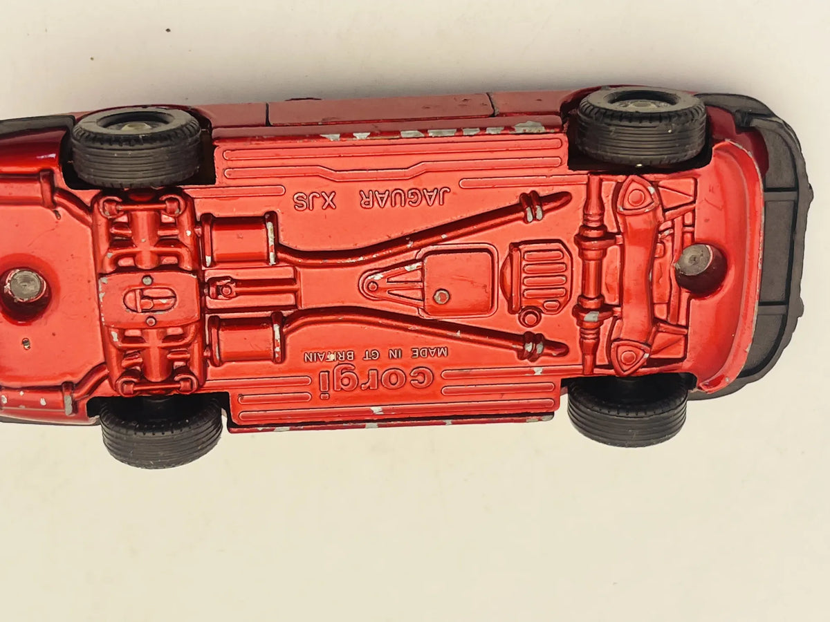 Jaguar XJS Corgi '70 Czerwony 1:38 Made in Gt Britain 2xMetal – zdjęcie 7