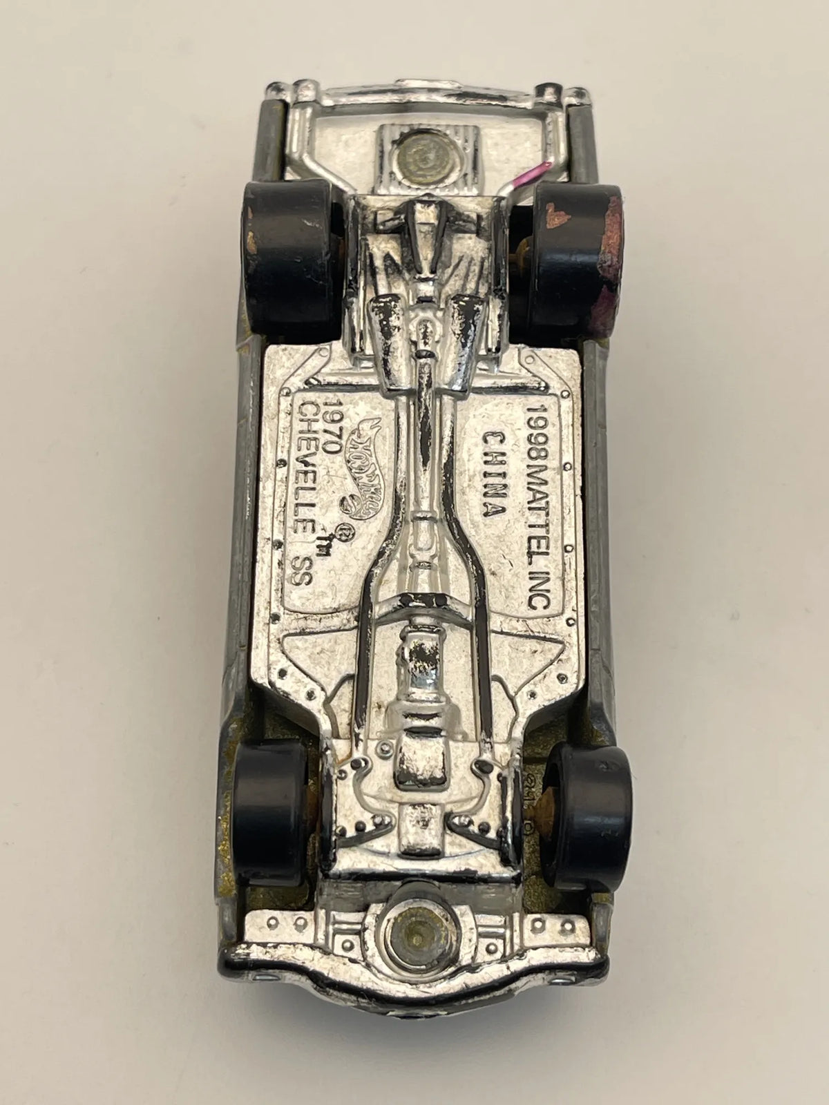1970 Chevelle Ss, Hot Wheels, Resoraki, Die cast 1:64 – zdjęcie 7
