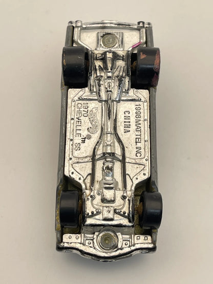 1970 Chevelle Ss, Hot Wheels, Resoraki, Die cast 1:64 – zdjęcie 7