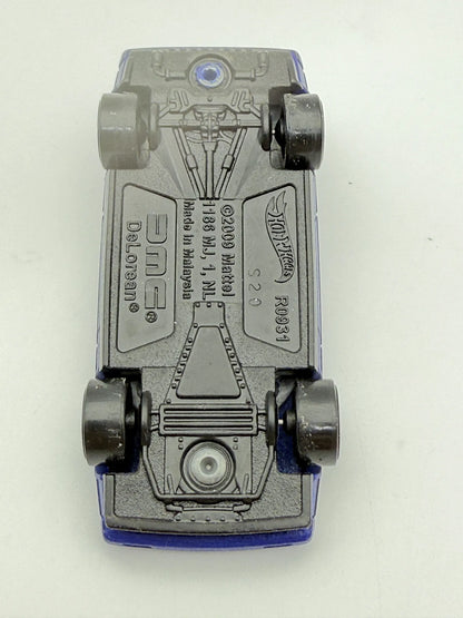 DELOREAN DMC-12, Hot Wheels 2009, Die cast R0931, Niebieski, 1:64, Resoraki – zdjęcie 7