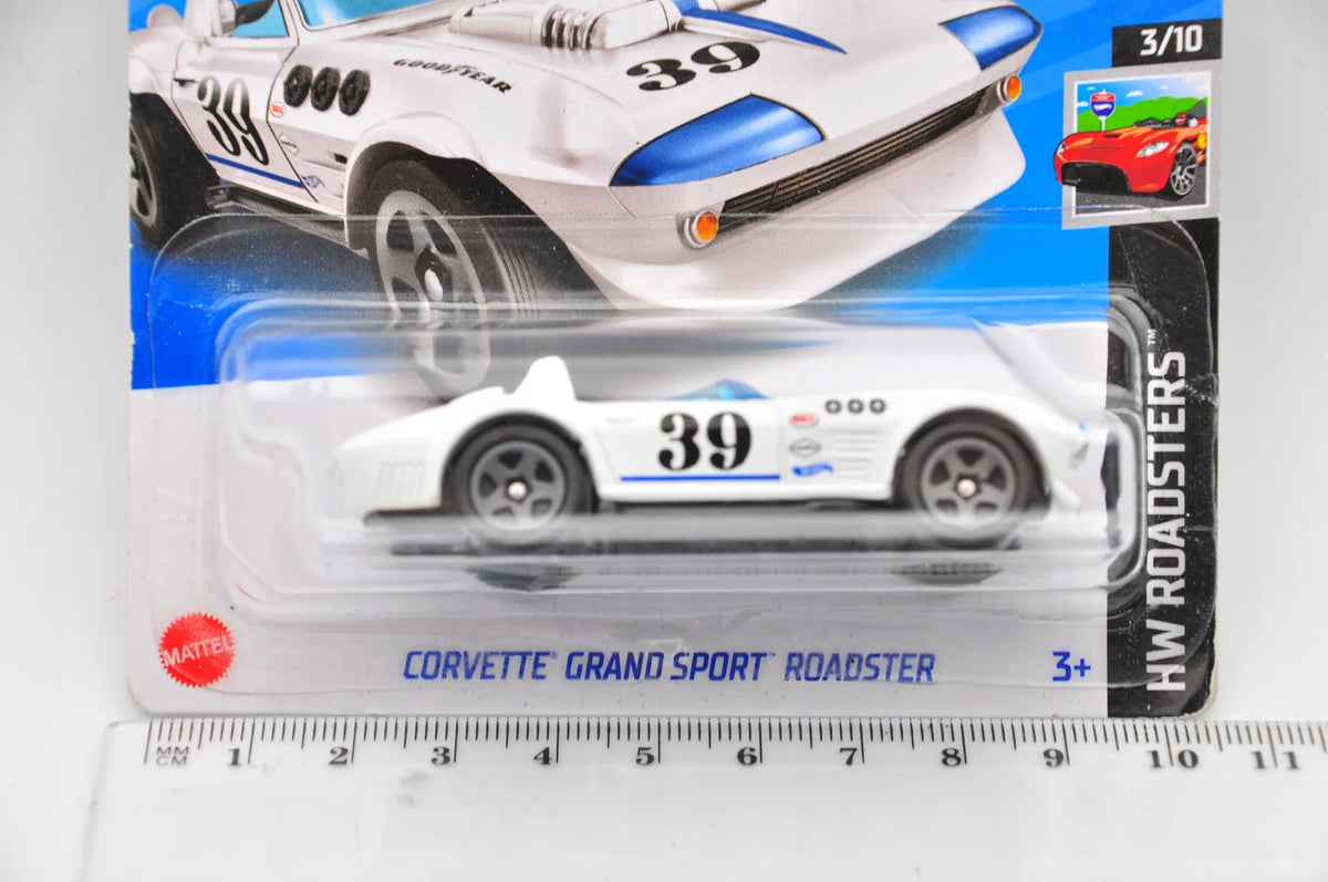 CORVETTE GRAND SPORT ROADSTER Hot Wheels 2023 Biały 1:64 – zdjęcie 7