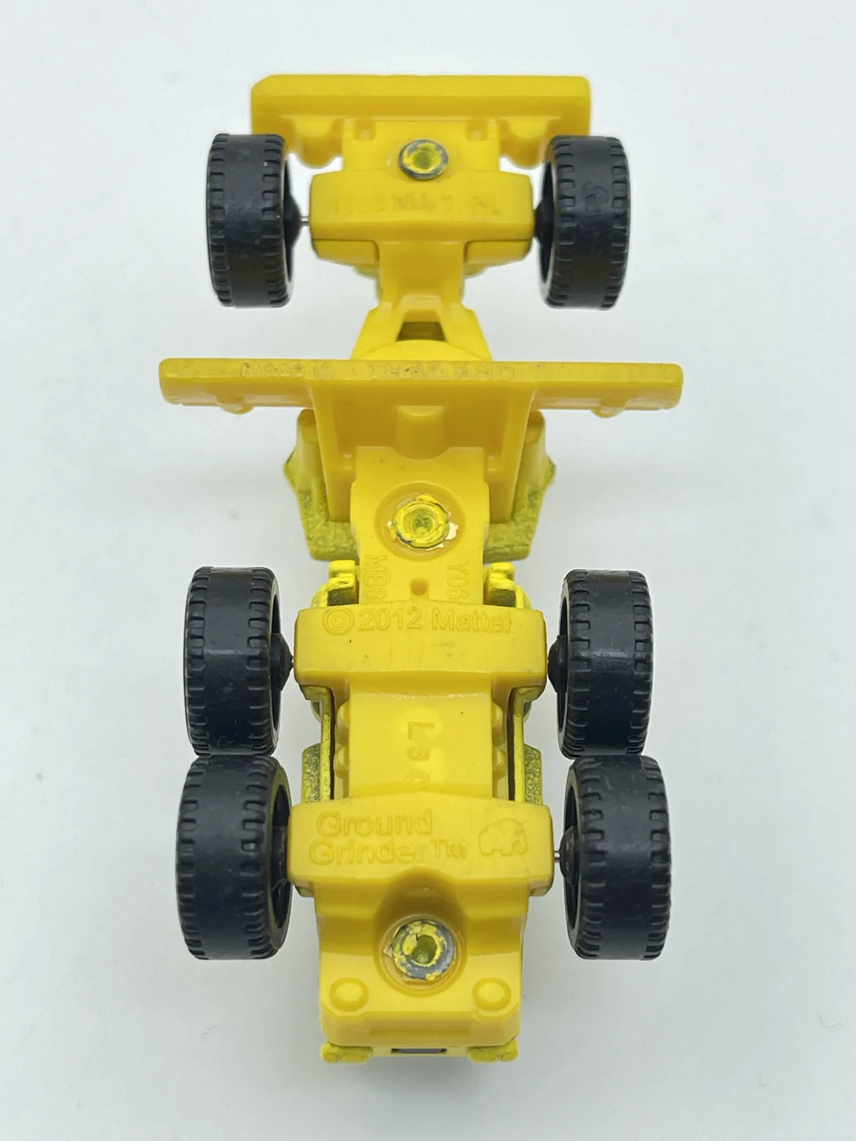 Ground Grinder, Równiarka drogowa, Matchbox 2012, Resoraki, Die cast 1:64 – zdjęcie 7