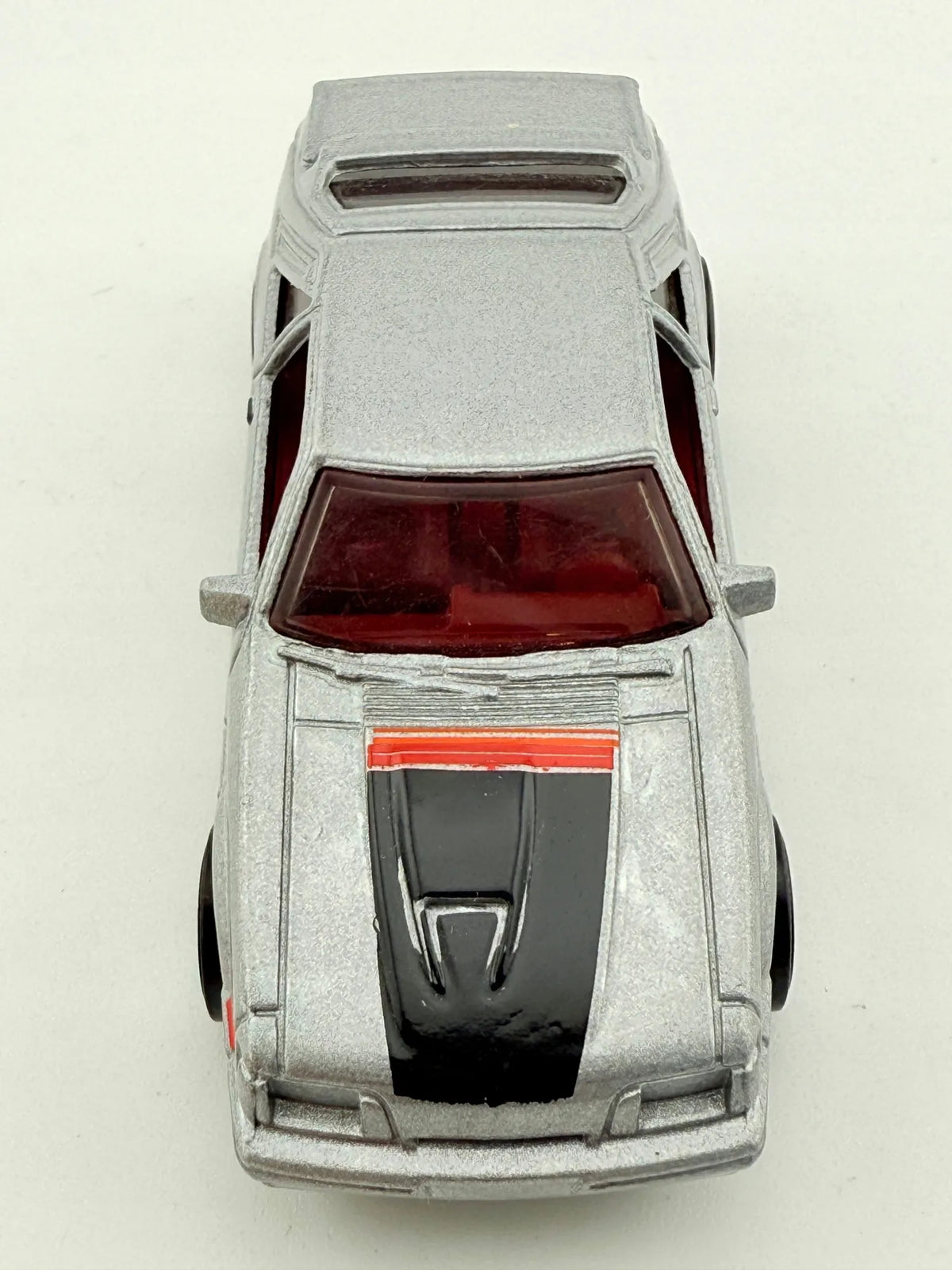 '84 MUSTANG SVO, Hot Wheels 2011, Die cast, Srebrny, 1:64, Resoraki – zdjęcie 7