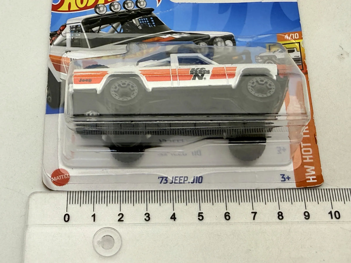 JEEP HW Hot Trucks Hot Wheels 2024 Biały 1:64 – zdjęcie 7