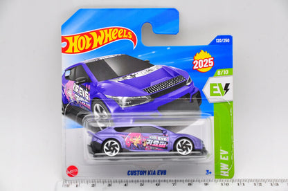 CUSTOM KIA EV6 Hot Wheels 2025 Fioletowy 1:64 – zdjęcie 7