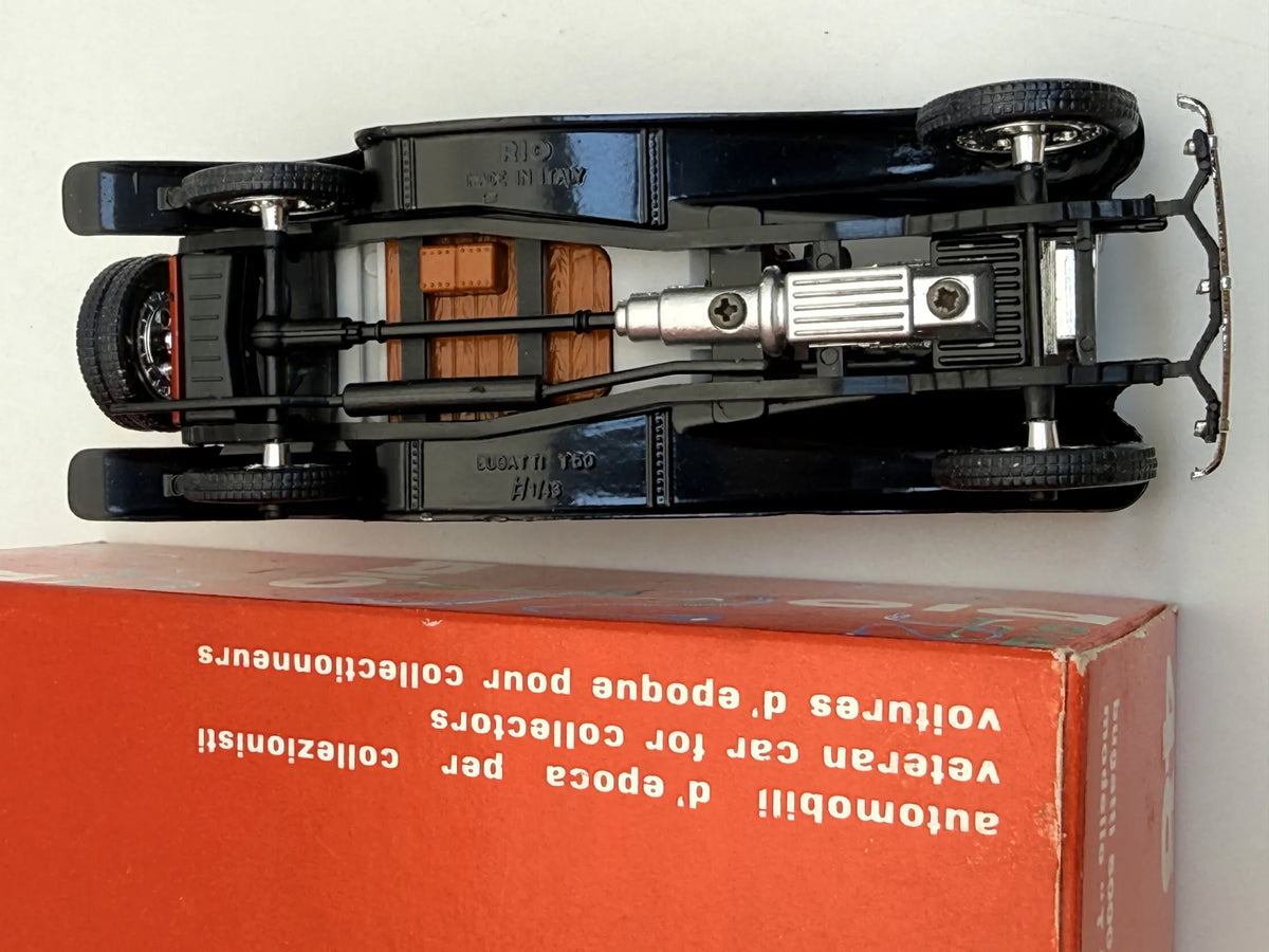 BUGATTI T60 RIO Czarny 1:43 Made in Italy – zdjęcie 7