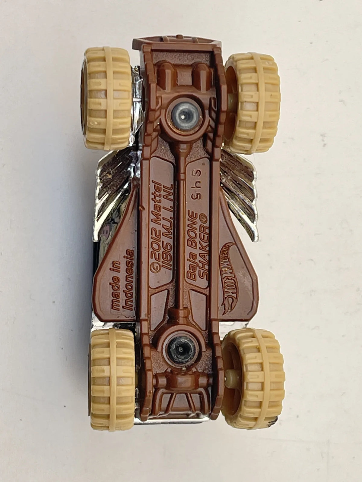 BAJA BONE SHAKER, Hot Wheels 2012, Die cast I NL, Czarny, 1:64 – zdjęcie 7