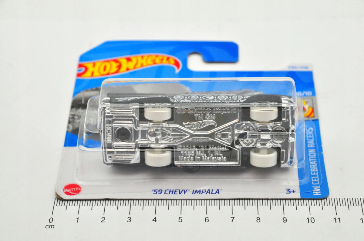 '59 CHEVY IMPALA Hot Wheels 2024 Czarny 1:64 TH Treasure Hunt – zdjęcie 7