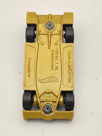 FORMUL8R, 3, Hot Wheels 2005, Die cast 1 NL, Fioletowy, 1:64, Resoraki – zdjęcie 7