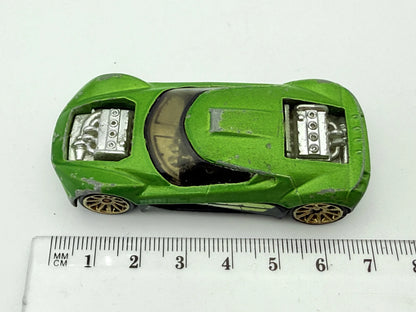 Mitsubishi Double Shotz Hot Wheels Zielony 1:60 – zdjęcie 7