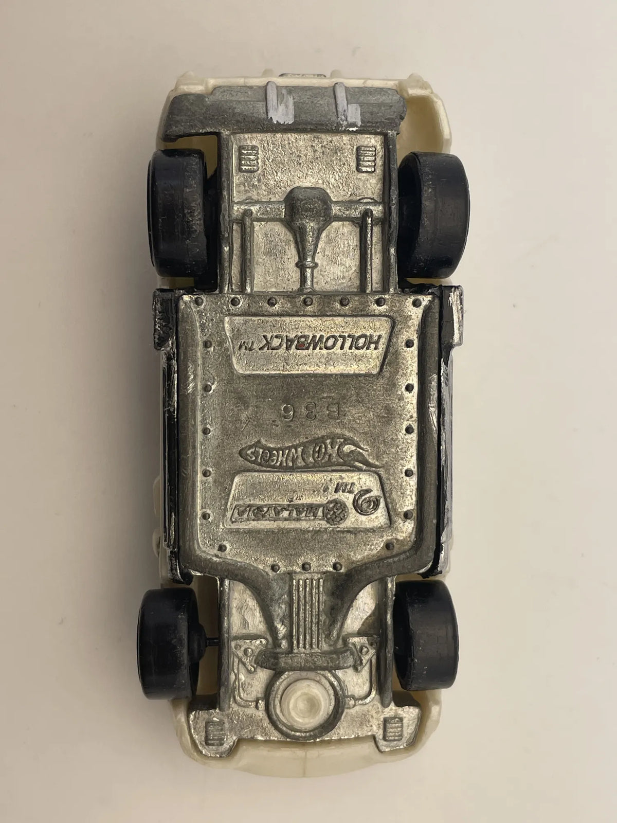 HOLLOWBACK, Hot Wheels, Die cast 536, Biały, 1:64, Resoraki – zdjęcie 7
