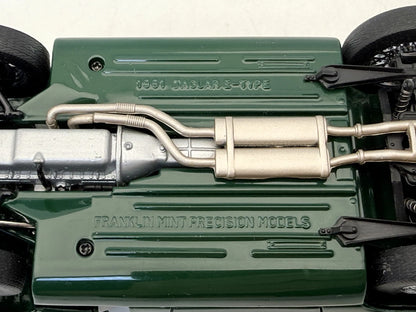 1961 Jaguar E-Type Franklin Mint Precision Models 1961 Zielony 1:24 – zdjęcie 7