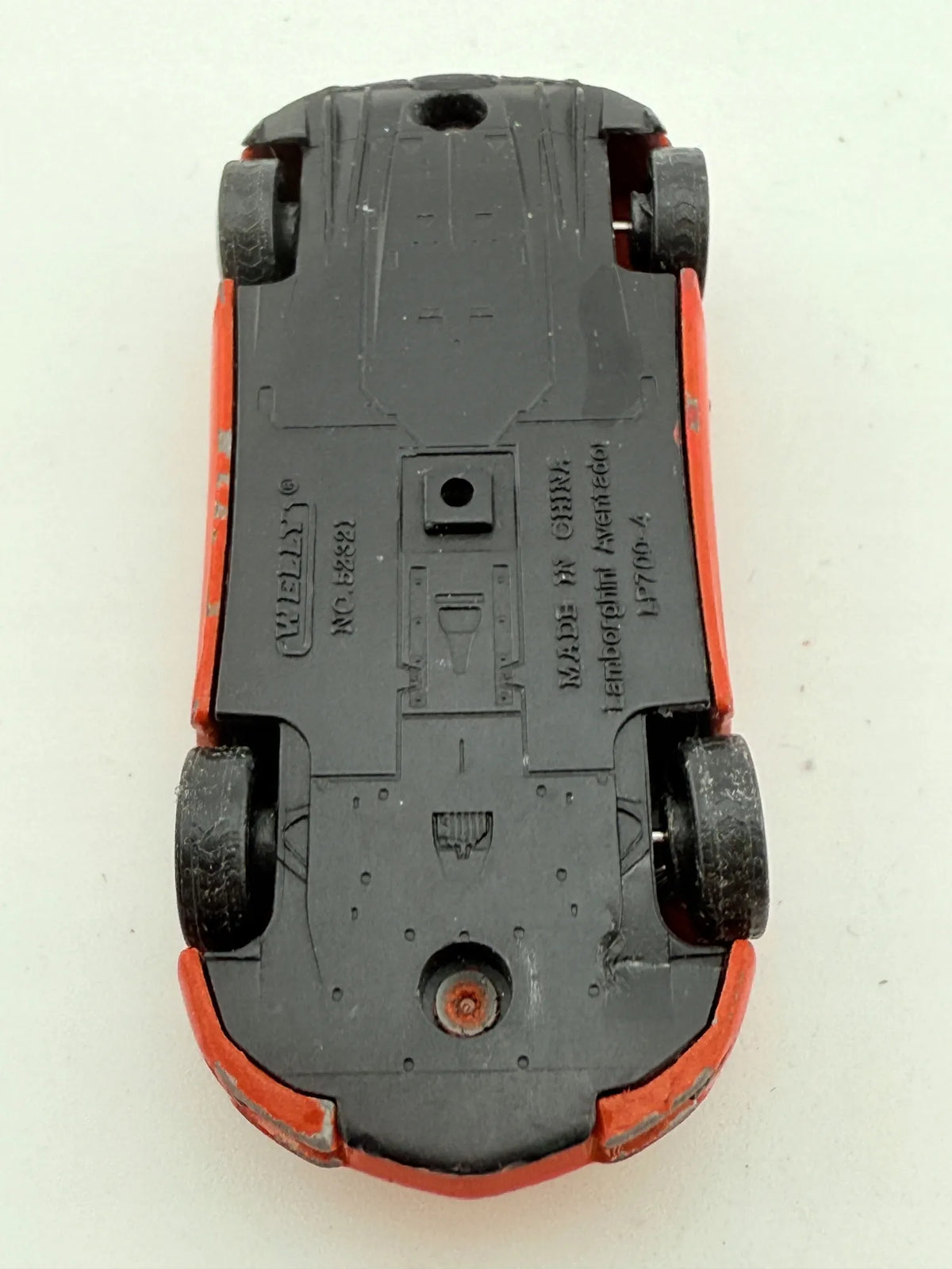 Lamborghini Aventador Lp700-4 Welly Czerwony 1:64 – zdjęcie 7